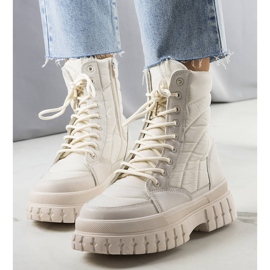 Botas de neve com isolamento bege Arinna 1