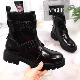 Botas com fivelas isoladas Laura La.Fi W PMR24A preto 1