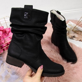 Botas isoladas com lã Rieker RKR174 preto 1