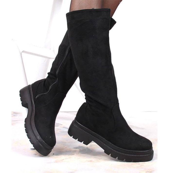 Botas quentes de camurça T.Sokolski W SCA180 preto 1