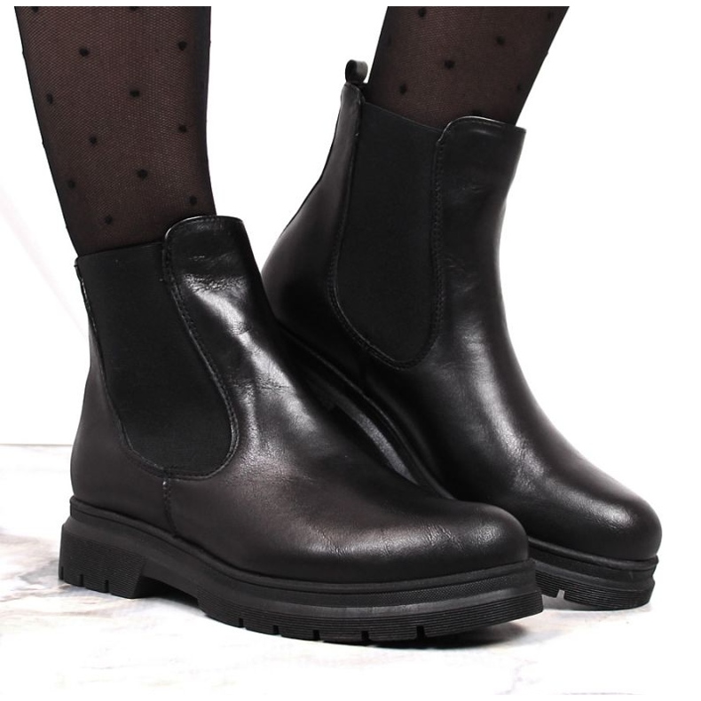 Dolomite Rage Pro Sandálias de couro Dolce Pietro W P94 preto 2