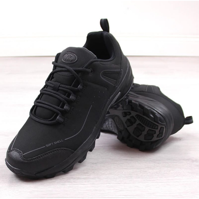 Atletico M ATC413A tênis de trekking impermeável preto 2