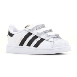Adidas Superstar Cf I Jr BZ0418 branco 1