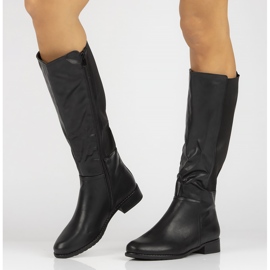 Botas isolantes com elástico Filippo W PAW399 preto 2 Botas isolantes com elástico Filippo W PAW399 preto 2
