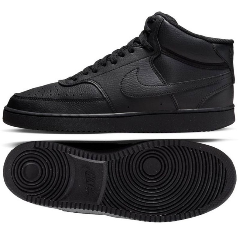 Tênis Nike Court Vision Mid Next Nature DN3577 003 preto 1