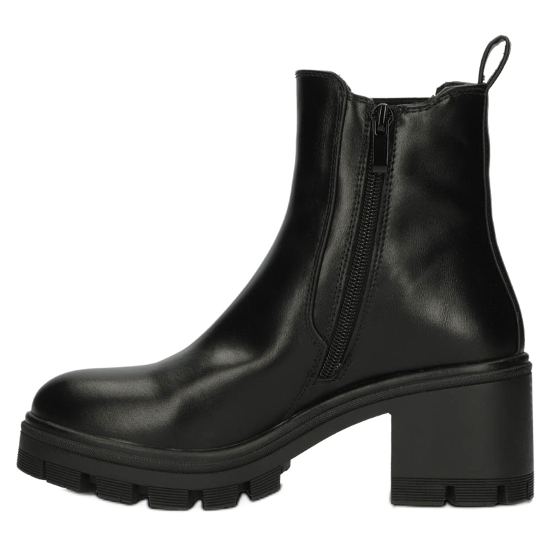 Botas Jodhpur no poste isolado Filippo W PAW394 preto 1