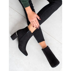 Goodin Botas de camurça elegantes preto 1