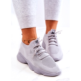 PS1 Tênis de tecido para calçados esportivos cinza Nolene 3