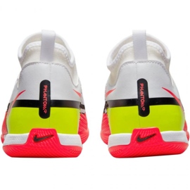 Sapatos de interior Nike Phantom GT2 Academy Df Ic Jr DC0815-167 branco vermelho 4 Sapatos de interior Nike Phantom GT2 Academy Df Ic Jr DC0815-167 branco vermelho 4