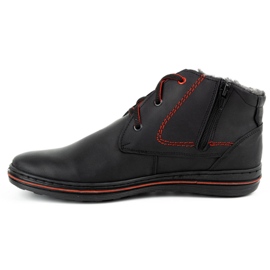 Polbut Botas femininas com isolamento de inverno 339 pretas preto 1