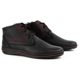 Polbut Botas femininas com isolamento de inverno 339 pretas preto 2