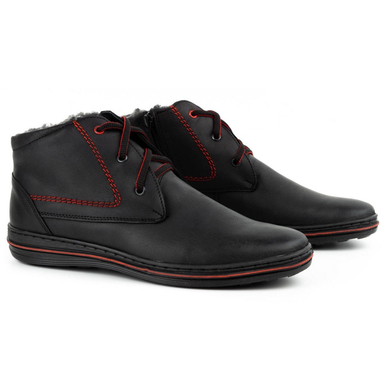 Polbut Botas femininas com isolamento de inverno 339 pretas preto 2