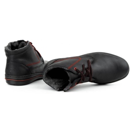 Polbut Botas femininas com isolamento de inverno 339 pretas preto 3