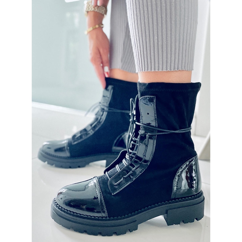 BM Botas de trabalho femininas Cyrus Black preto 1