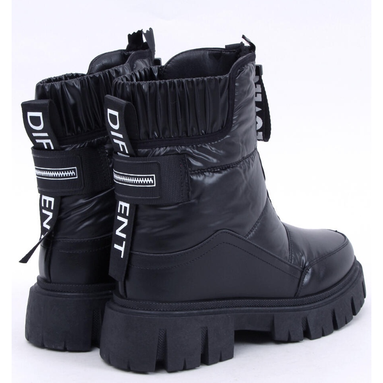 BM Botas de neve com isolamento Joanie Black preto 1 BM Botas de neve com isolamento Joanie Black preto 1