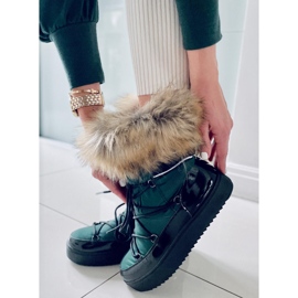 BM Botas de neve de mulher Amerie Green verde 1