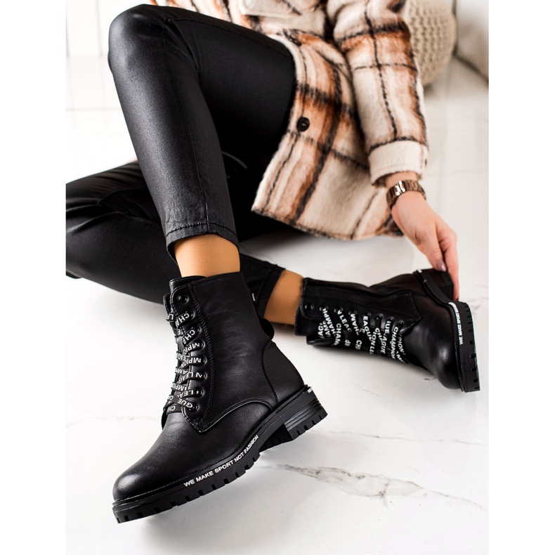 Goodin Trabalhadores elegantes com aquecimento preto 1