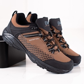 DK sapatos de caminhada castanhos de homem marrom 1