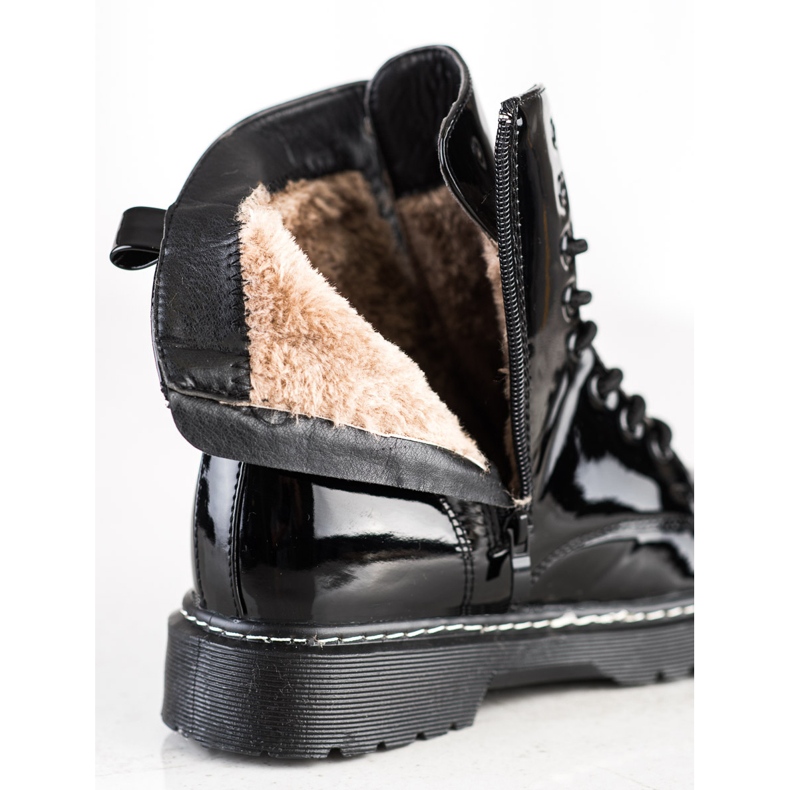 SHELOVET Botas pretas elegantes preto 1