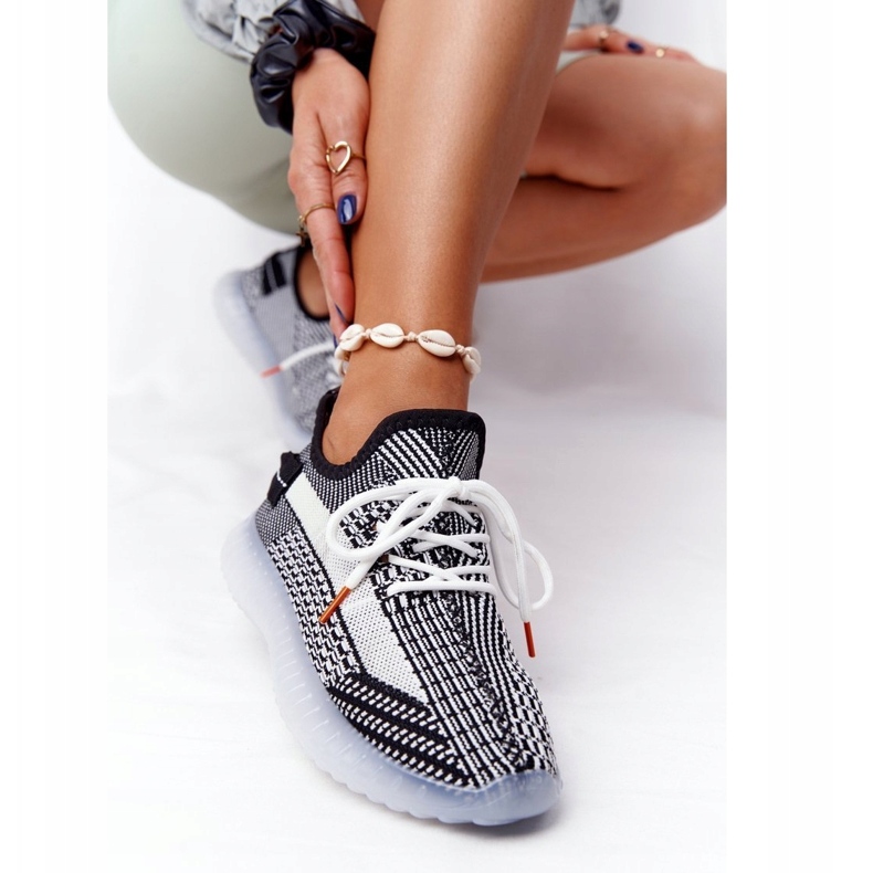 PA1 Sapatos esportivos com solado em gel preto Freestyler branco 4