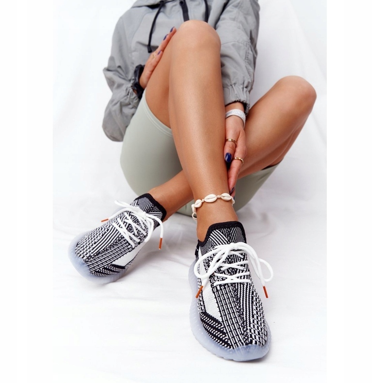 PA1 Sapatos esportivos com solado em gel preto Freestyler branco 1