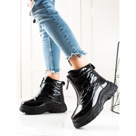 Botas de neve na plataforma VINCEZA preto 1