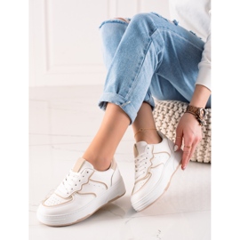 Weide Tênis Casuais Confortáveis branco 1 Weide Tênis Casuais Confortáveis branco 1