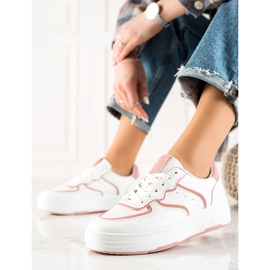 Weide Tênis Casuais Confortáveis branco 1 Weide Tênis Casuais Confortáveis branco 1