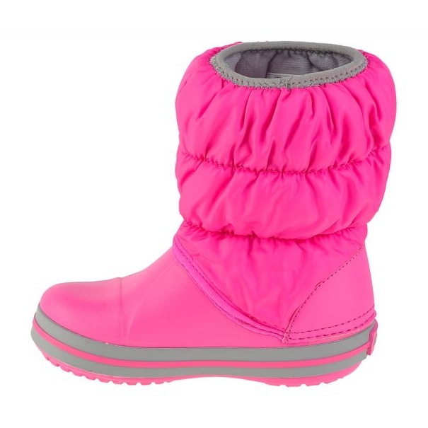 Bota Crocs Winter Puff 14613-6TR rosa 1