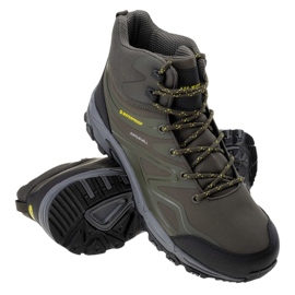 Sapatos Hi-Tec Hendon Mid Wp 92800376982 verde 1