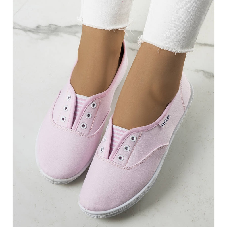 PA1 Tênis slip-on rosa Lavro 1