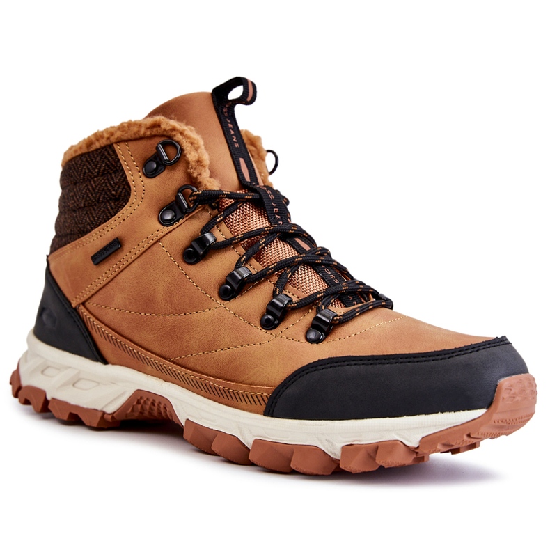 Botas Masculinas Tênis de Trekking Cross Jeans KK1R4021C Camel castanho 2