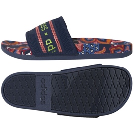 Chinelos Adidas Adilette Comfort W GV7086 vermelho azul marinho rosa verde 1