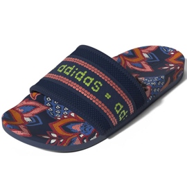 Chinelos Adidas Adilette Comfort W GV7086 vermelho azul marinho rosa verde 2