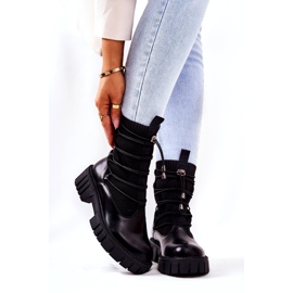 Botas femininas com meia Basido Basido preto 3 Botas femininas com meia Basido Basido preto 3