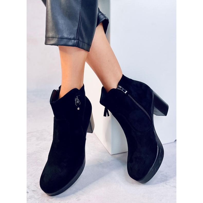 Botas pretas 8B882 pretas de salto alto preto 1