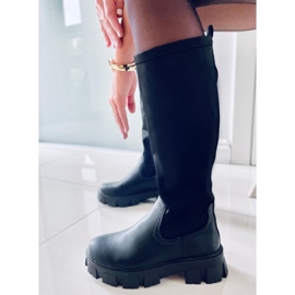 BM Botas pretas Aytes com bolsa preto 1