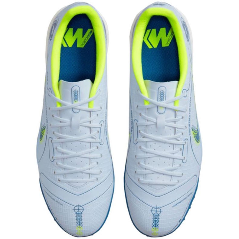 Tênis de futebol Nike Mercurial Vapor 14 Academy Tf M DJ2879-054 azul azul 1