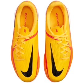 Chuteira Nike Phantom GT2 Academy Ic Jr DC0816-808 laranja laranjas e tintos 1 Chuteira Nike Phantom GT2 Academy Ic Jr DC0816-808 laranja laranjas e tintos 1