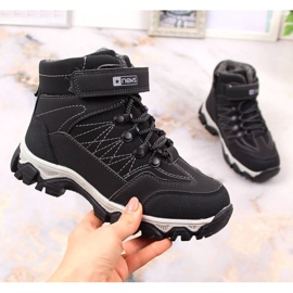 Botas de caminhada isoladas com lã de ovelha eVento Jr EVE390 preto 1