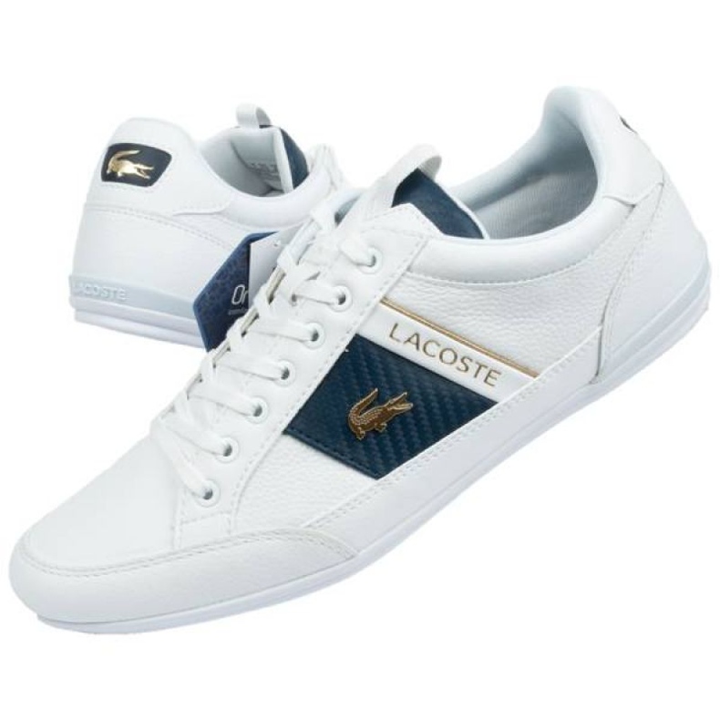 Sapatos Lacoste Chaymon 0120 M 740CMA004321G branco 1