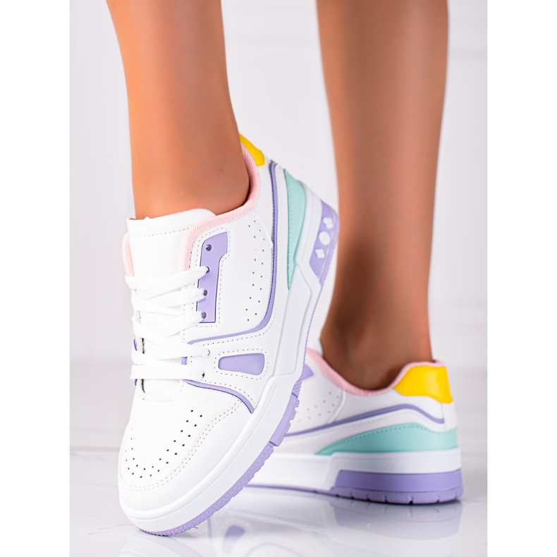 SHELOVET Calçados Esportivos da Moda branco 1