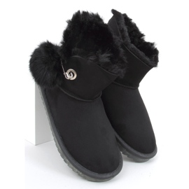 Botas de neve femininas Emusy Black preto 1