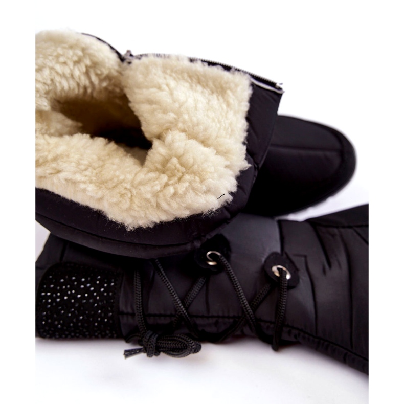 Botas de neve quentes e quentes Progress PROGJ-20-07 Preto 3