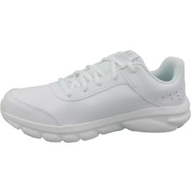 Under Armour Gs Assert 8 Jr 3022697-100 tênis branco branco 1