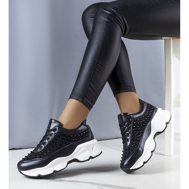 BM Sapatilhas pretas de mulher Suzeta preto 1