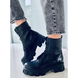 BM Alfre Black Lace-up Trabalhadores preto 1