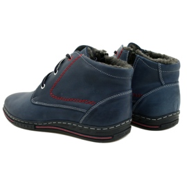 Polbut 339 botas de inverno masculinas azul marinho 4