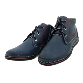 Polbut 339 botas de inverno masculinas azul marinho 3