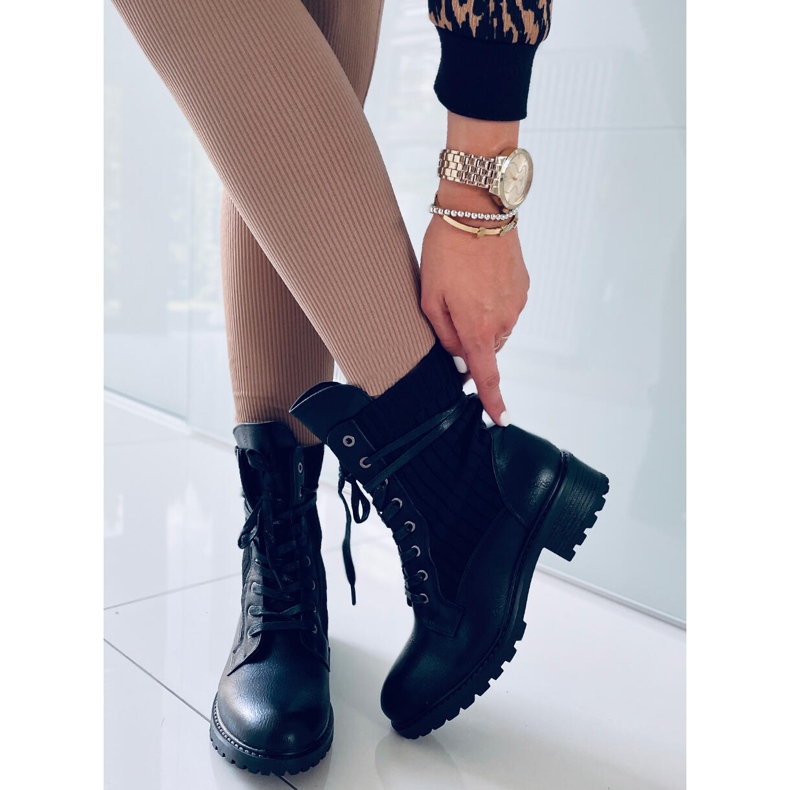 BM Botas com uma parte superior flexível Torvi Black preto 2